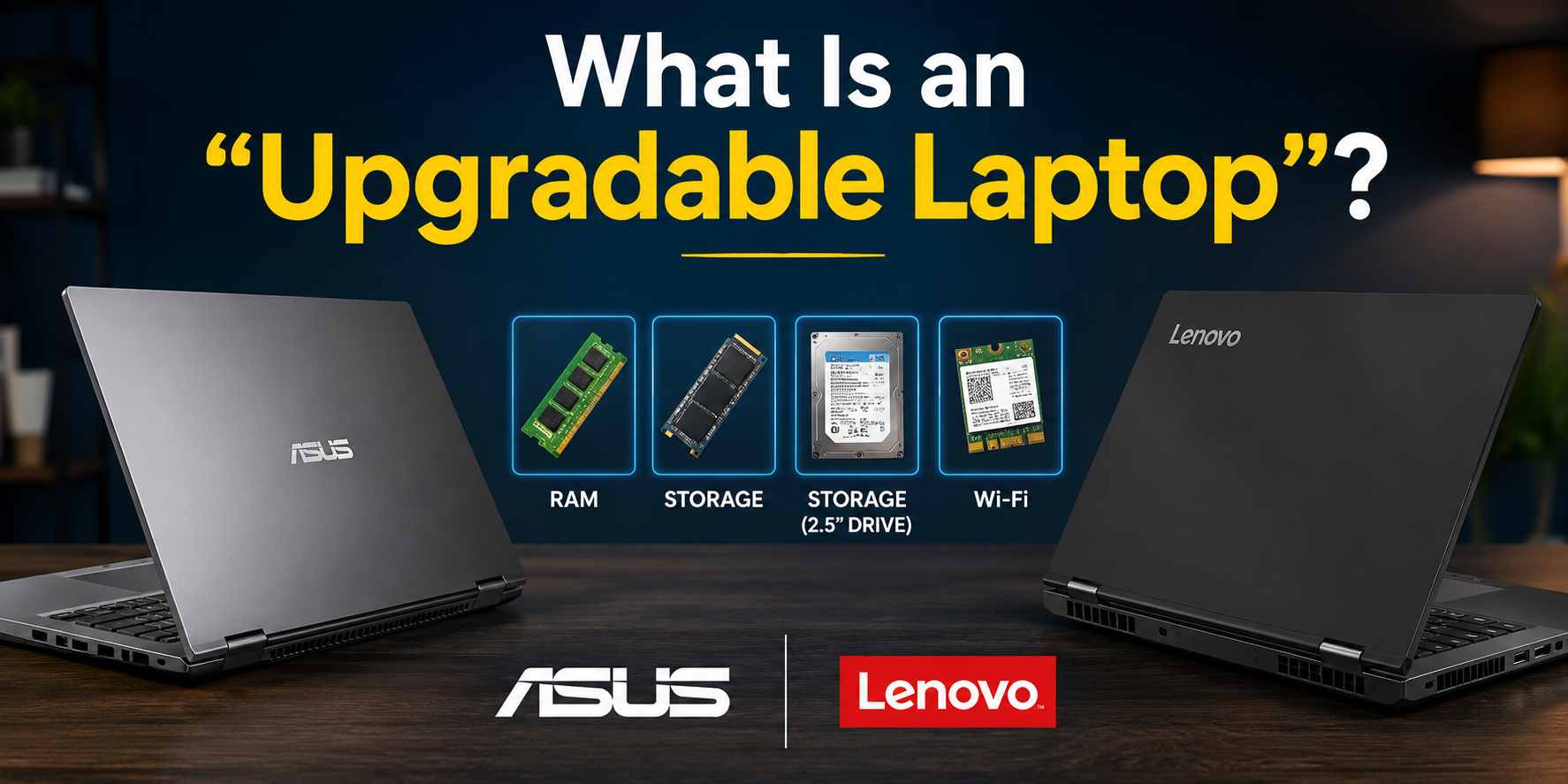 What Is an “Upgradable Laptop”? What Is an “Upgradable Laptop”?