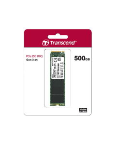 Transcend 500 GB M.2 2280, PCIe Gen3*4, NVMe, WLC, DRAM-less