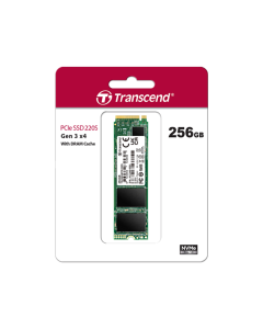 Transcend MTE-220S 256 GB,M.2 2280, PCIe Gen 3 *4, M-key, 3D TLC, with DRAM
