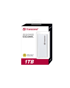 TS1TESD260C-1TB, External SSD, ESD260, USB 3.1 Gen 2, Type - C