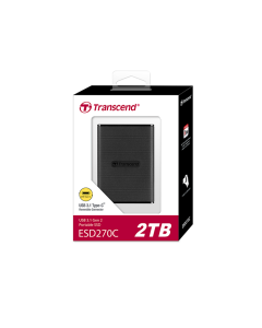 2TB External SSD, ESD270C, USB3.1 GEN 2, Type-C - TS2TESD270C