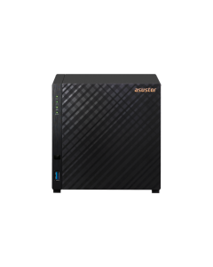 Asustor Drivestor 4 AS1104T 4 Bay NAS, Quad-core 1.4GHz CPU, 2.5GbE Port, 1GB DDR4 (Diskless)