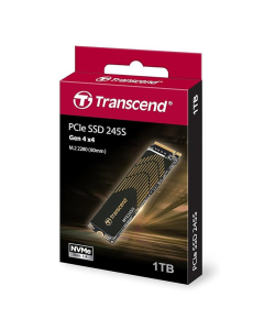Transcend - TS1TMTE245S - 245S - 1TB M.2, 2280,PCle Gen 4*4, M-Key 3D TLC,With DRAM - GEN 4 - Upto 5300 MB/s