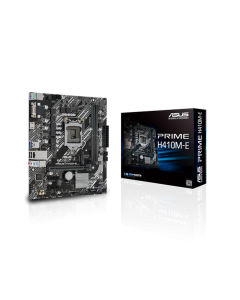 Prime H410M-E  - Intel® H410 (LGA 1200) mic-ATX motherboard with M.2 support, DDR4 2933MHz, HDMI, D-Sub, USB 3.2 Gen 1 ports, SATA 6 Gbps, COM header