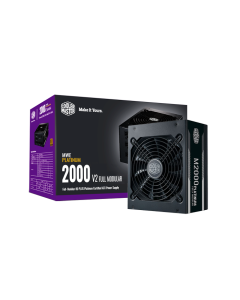 M2000 Platinum Power Supply, Highly efficient Power, 80 Plus Platinum, Fully Modular with 135mm FDB Fan