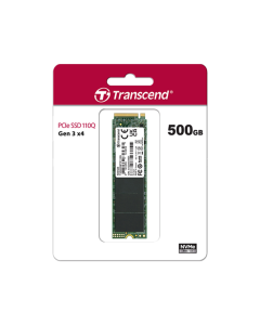 Transcend MTE-110Q 500 GB, M.2 2280, PCIe Gen 3*4, NVMe, QLC, DRAM-less