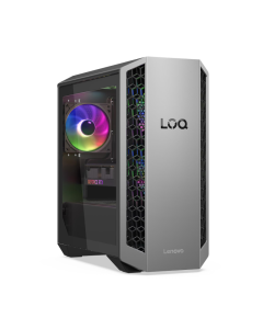 Lenovo LOQ Gaming Desktop – Ryzen 7 8745HX, RTX 5060 Ti 8GB Graphics, 16GB DDR5 RAM, 512GB NVMe SSD, KB+Mouse, Genuine Windows 11, Nahimic Audio, ARGB Lighting, Wifi, Bluetooth, 2 Yr Warranty