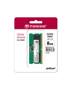 TRANSCEND - JM5600ASG - 8G - 8GB JM DDR5 5600 SO-DIMM 1Rx16 1Gx16 CL40 1.1V