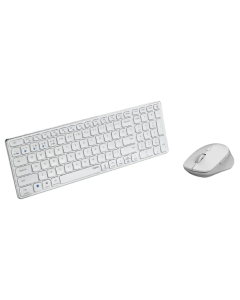 RAPOO 9350M Multi-mode Wireless Optical Mouse & Keyboard | White