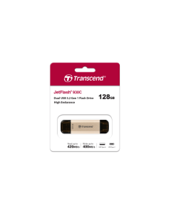 TRANSCEND - TS128GJF930C - 128GB, JF930C, USB 3.2, Pen Drive,TLC, High Speed, Type-C