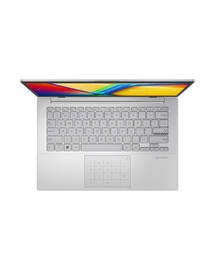ASUS Vivobook Go E1404FA - Ryzen 3 7320U | 14" FHD Display | 8GB RAM| 512GB SSD | Numpad |Chicklet |  Win 11 | Cool silver | 2 Year Int'l Warranty | 1 year Perfect Warranty