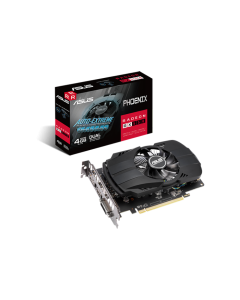 ASUS Phoenix AMD Radeon™ RX 550-4 GB Graphics Card (PCIe 3.0, 4GB GDDR5 Memory, HDMI, DisplayPort, DVI-D, IP5X, Dual Ball Fan Bearings, Auto-Extreme)