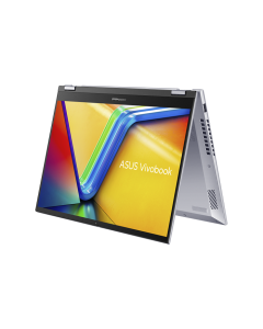 ASUS VIVOBOOK FLIP S14 TP3402VA -13TH GEN, i5 13500H, 8 GB RAM, 512 GB NVMe SSD, 14 WUXGA IPS TOUCH 360, BACKLIT KB, Genuine Win 11, 2 years, Silver Color