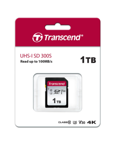 TRANSCEND TS1TSDC300S-CLASS-10, UHS-I U3, V30 -1TB SD-Card