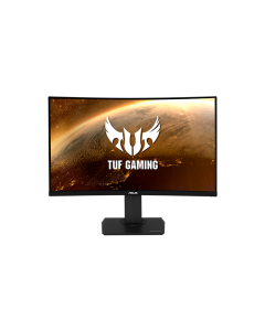 TUF Gaming VG32VQ Curved HDR Gaming Monitor – 32 inch WQHD (2560x1440), 144Hz, Extreme Low Motion Blur Sync™, Adaptive-sync, Freesync™ Premium,1ms (MPRT),HDR10