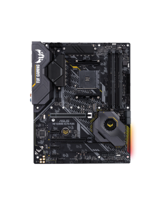 ASUS TUF GAMING X570-PLUS WIFI, AMD AM4 X570 ATX gaming motherboard with PCIe 4.0, dual M.2, 14 Dr. MOS power stages, HDMI, DP, SATA 6Gb/s, USB 3.2 Gen 2 and Aura Sync RGB lighting
