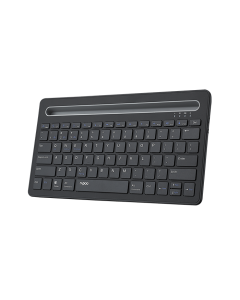 RAPOO XK100 US-Black Bluetooth Keyboard with Tablet Stand 