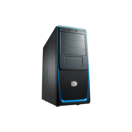 Cooler Master Elite 311 with 400Watt PSU Mid-Tower Case (Black/Blue)