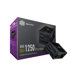 Cooler Master MWE Gold 1250 V2 Power Supply, Ready for RTX Graphic Card, Fully Modular PSU