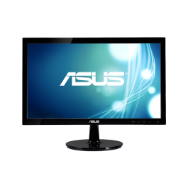 ASUS VS207DF Monitor - 20 inch, WXGA (1366x768 ), Superior Image Quality Meets Classic Design