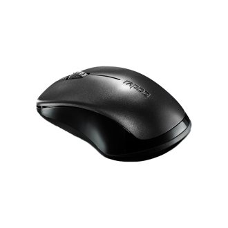 Rapoo 1620 Wireless Optical Mouse -Black