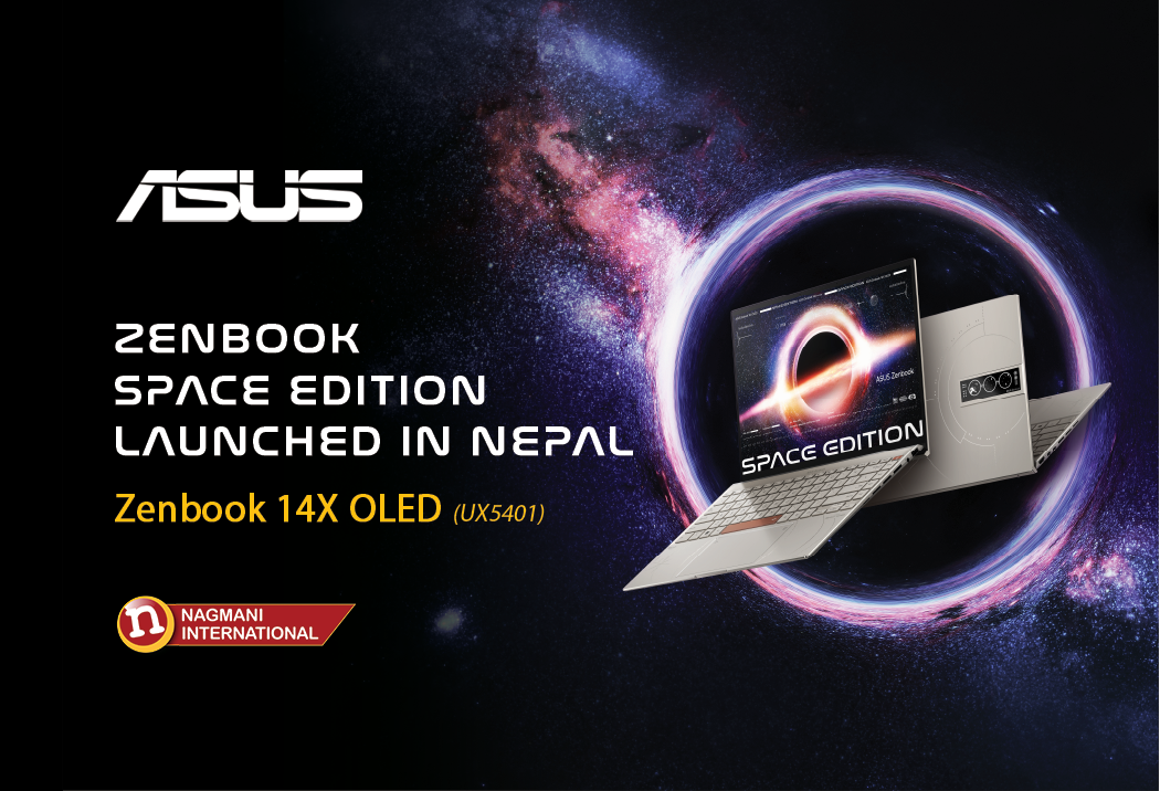Asus’s Powerful Ultraportable Laptop ZenBook Space Edition with 12th Gen Intel Launched in Nepal