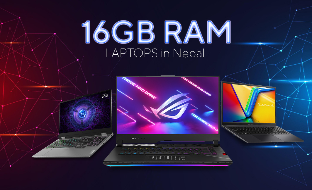 16GB RAM Laptop price in Nepal