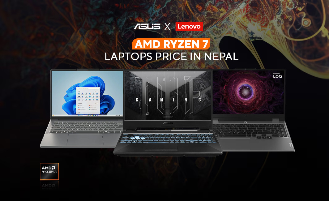 AMD Ryzen 7 Laptops price in Nepal