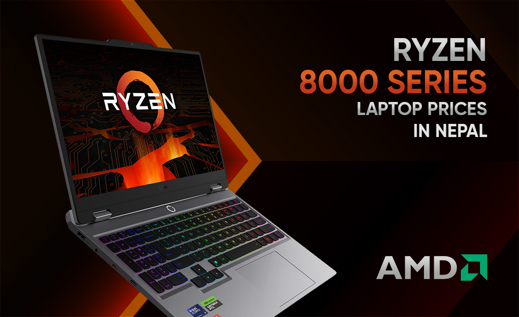 AMD Ryzen 8000 Series Laptop Price in Nepal