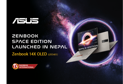 Asus’s Powerful Ultraportable Laptop ZenBook Space Edition with 12th Gen Intel Launched in Nepal