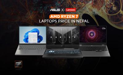AMD Ryzen 7 Laptops price in Nepal