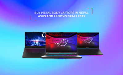 Buy Metal Body Laptops in Nepal: ASUS and Lenovo Deals 2026