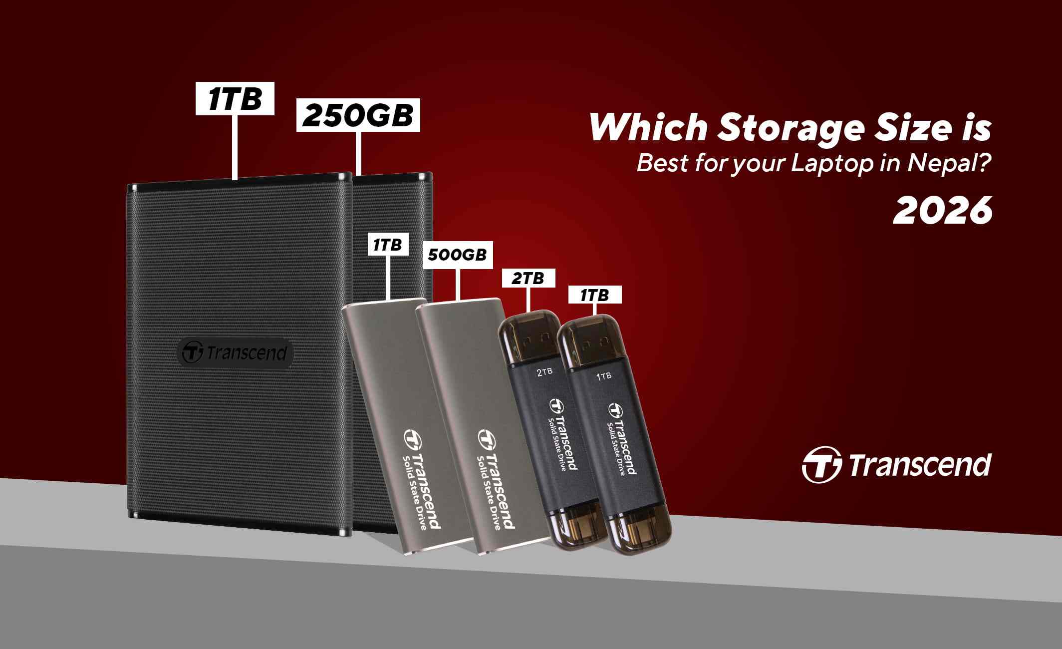 256GB vs 512GB vs 1TB SSD: Which Storage Size Is Best For Your Laptop In Nepal? (2026)
